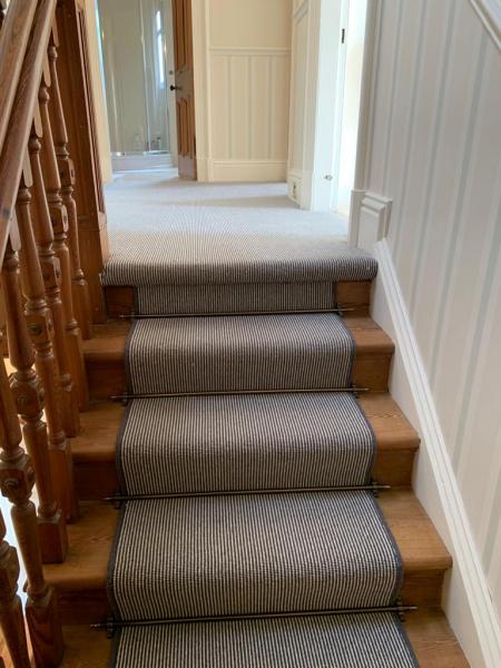 Stripe Ember 50% Wool Carpet  - 